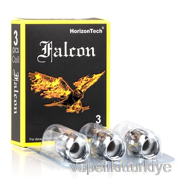 Vape Türkiye Ufuk Falcon Yedek Bobinler 0.16ohm M2 örgü Bobinler